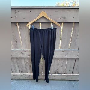 Black Elastic Waist Leggings - Classic Basics
